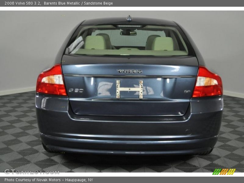 Barents Blue Metallic / Sandstone Beige 2008 Volvo S80 3.2