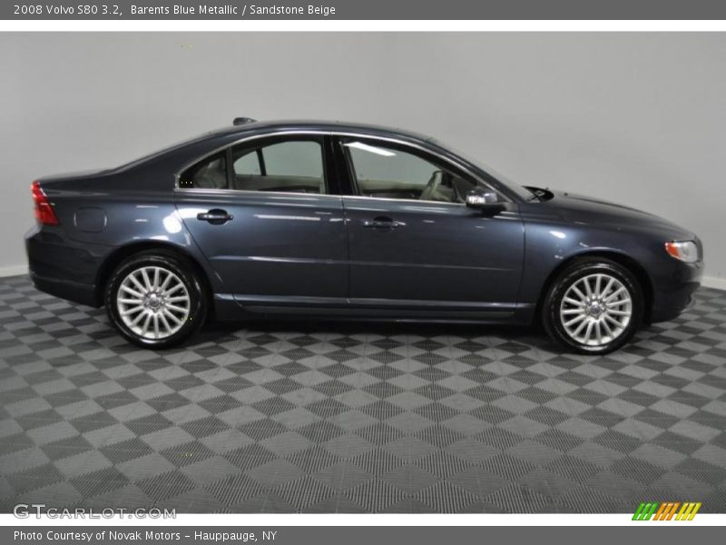 Barents Blue Metallic / Sandstone Beige 2008 Volvo S80 3.2