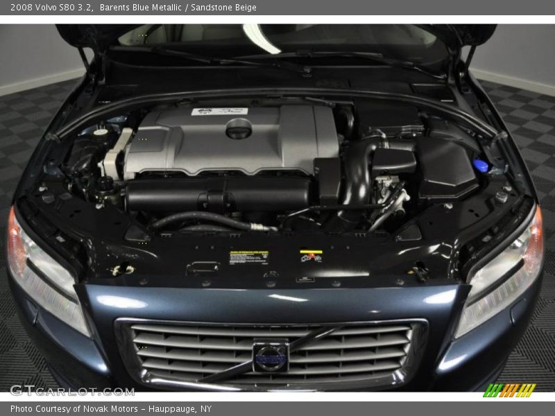 Barents Blue Metallic / Sandstone Beige 2008 Volvo S80 3.2