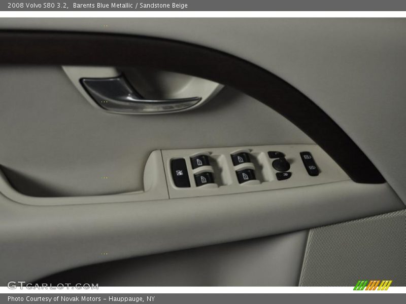 Barents Blue Metallic / Sandstone Beige 2008 Volvo S80 3.2
