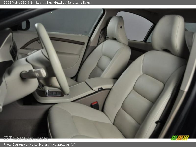 Barents Blue Metallic / Sandstone Beige 2008 Volvo S80 3.2