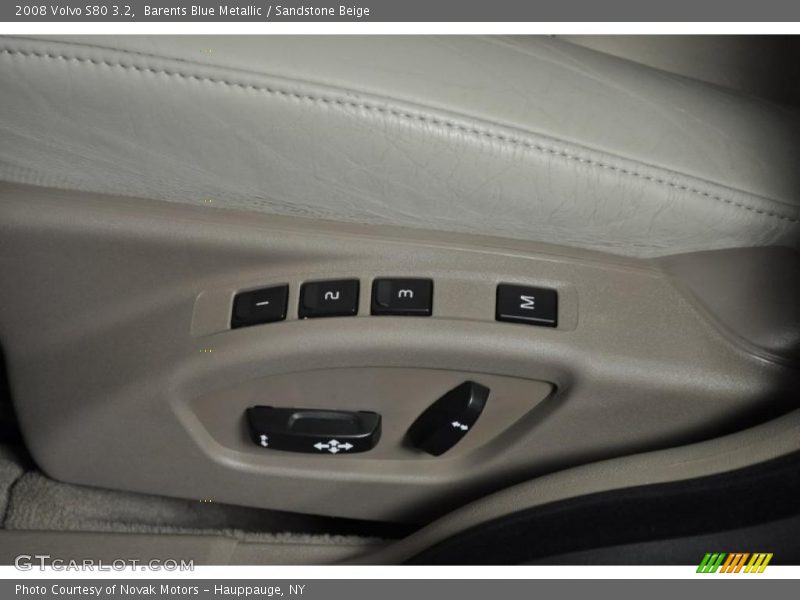 Barents Blue Metallic / Sandstone Beige 2008 Volvo S80 3.2