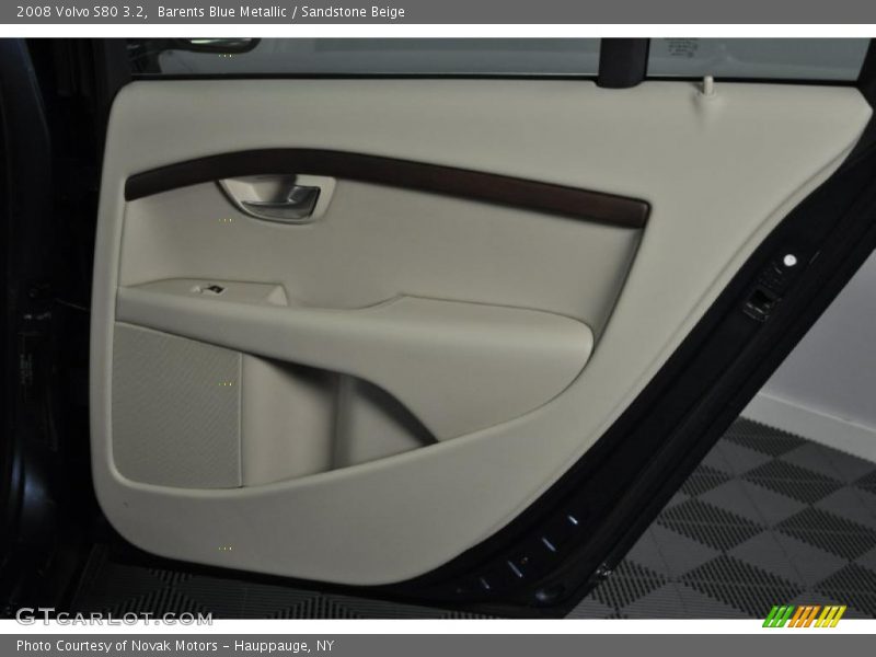 Barents Blue Metallic / Sandstone Beige 2008 Volvo S80 3.2