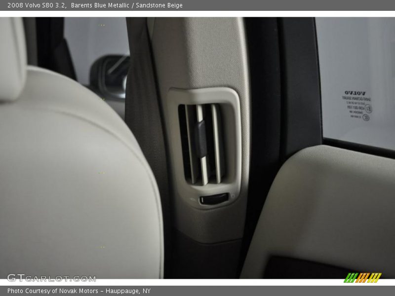 Barents Blue Metallic / Sandstone Beige 2008 Volvo S80 3.2