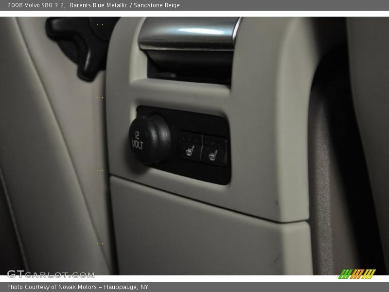 Barents Blue Metallic / Sandstone Beige 2008 Volvo S80 3.2