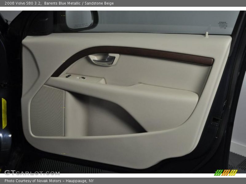 Barents Blue Metallic / Sandstone Beige 2008 Volvo S80 3.2