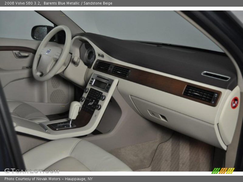 Barents Blue Metallic / Sandstone Beige 2008 Volvo S80 3.2