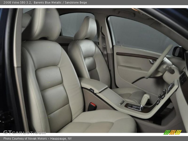 Barents Blue Metallic / Sandstone Beige 2008 Volvo S80 3.2