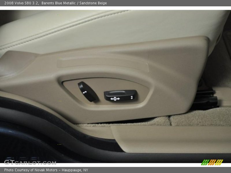 Barents Blue Metallic / Sandstone Beige 2008 Volvo S80 3.2