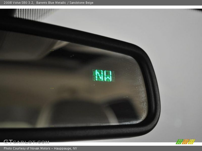 Barents Blue Metallic / Sandstone Beige 2008 Volvo S80 3.2