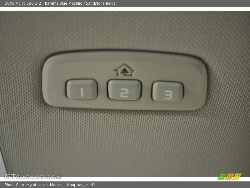 Barents Blue Metallic / Sandstone Beige 2008 Volvo S80 3.2