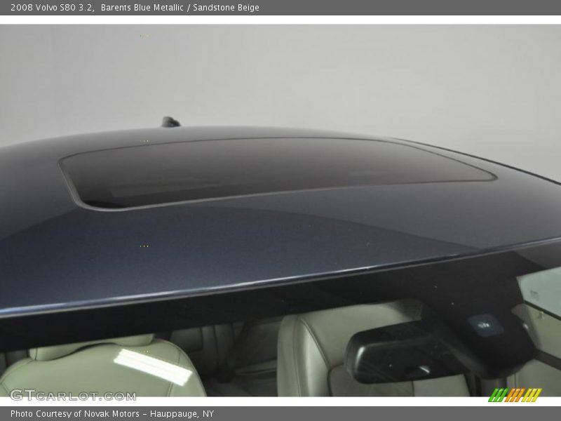 Barents Blue Metallic / Sandstone Beige 2008 Volvo S80 3.2