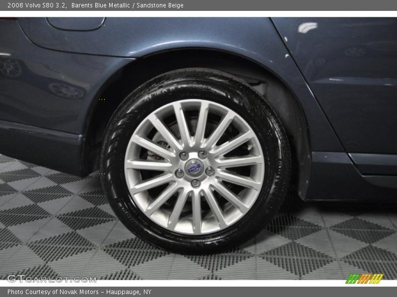 Barents Blue Metallic / Sandstone Beige 2008 Volvo S80 3.2