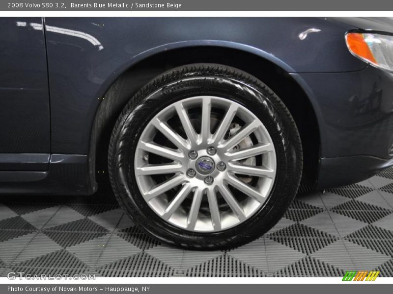Barents Blue Metallic / Sandstone Beige 2008 Volvo S80 3.2