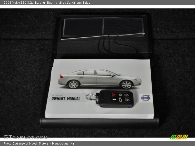 Barents Blue Metallic / Sandstone Beige 2008 Volvo S80 3.2