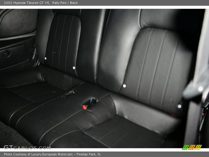 Rally Red / Black 2003 Hyundai Tiburon GT V6