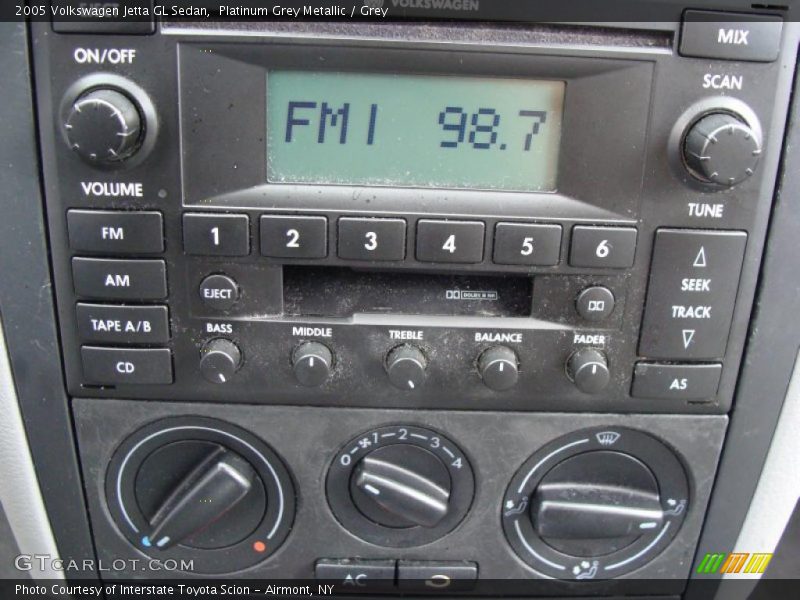 Platinum Grey Metallic / Grey 2005 Volkswagen Jetta GL Sedan