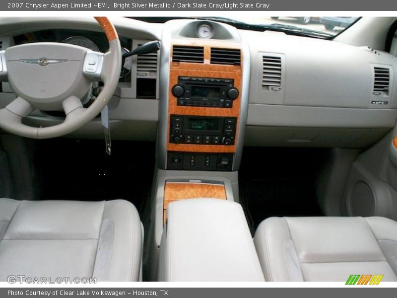 Bright Silver Metallic / Dark Slate Gray/Light Slate Gray 2007 Chrysler Aspen Limited HEMI