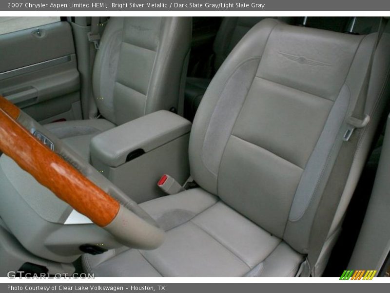 Bright Silver Metallic / Dark Slate Gray/Light Slate Gray 2007 Chrysler Aspen Limited HEMI