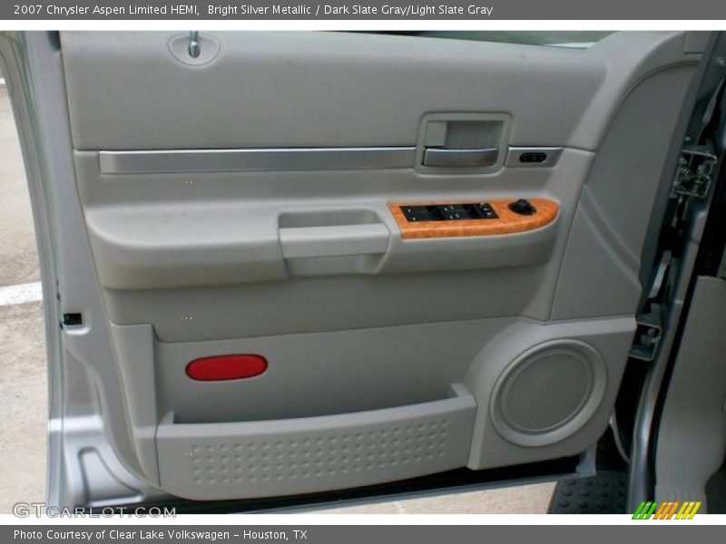 Bright Silver Metallic / Dark Slate Gray/Light Slate Gray 2007 Chrysler Aspen Limited HEMI