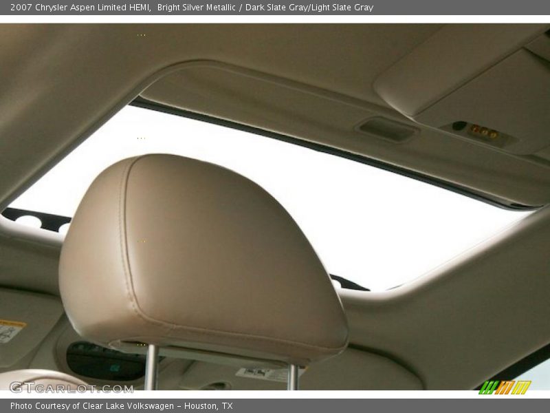 Bright Silver Metallic / Dark Slate Gray/Light Slate Gray 2007 Chrysler Aspen Limited HEMI