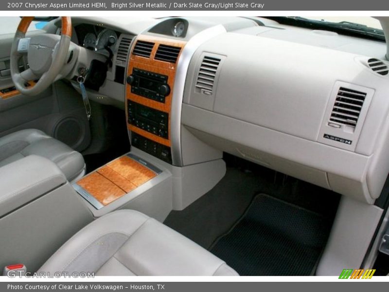 Bright Silver Metallic / Dark Slate Gray/Light Slate Gray 2007 Chrysler Aspen Limited HEMI