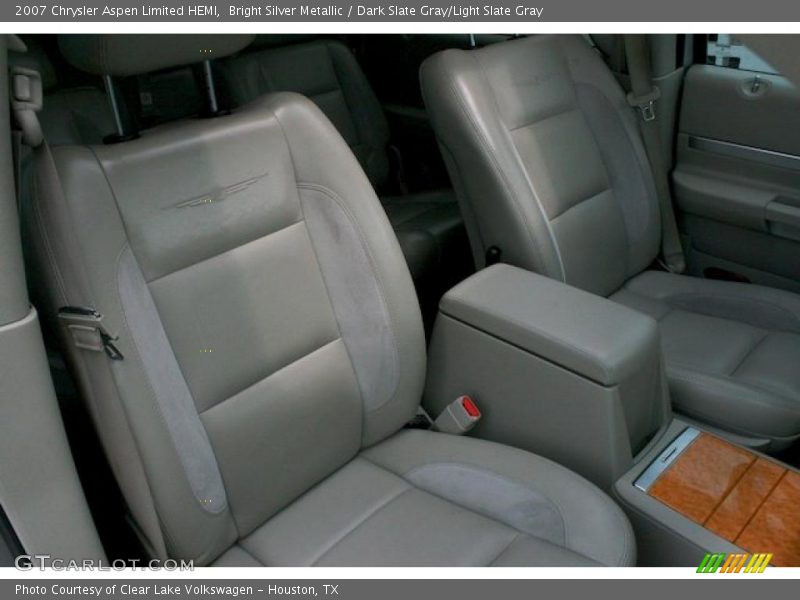 Bright Silver Metallic / Dark Slate Gray/Light Slate Gray 2007 Chrysler Aspen Limited HEMI