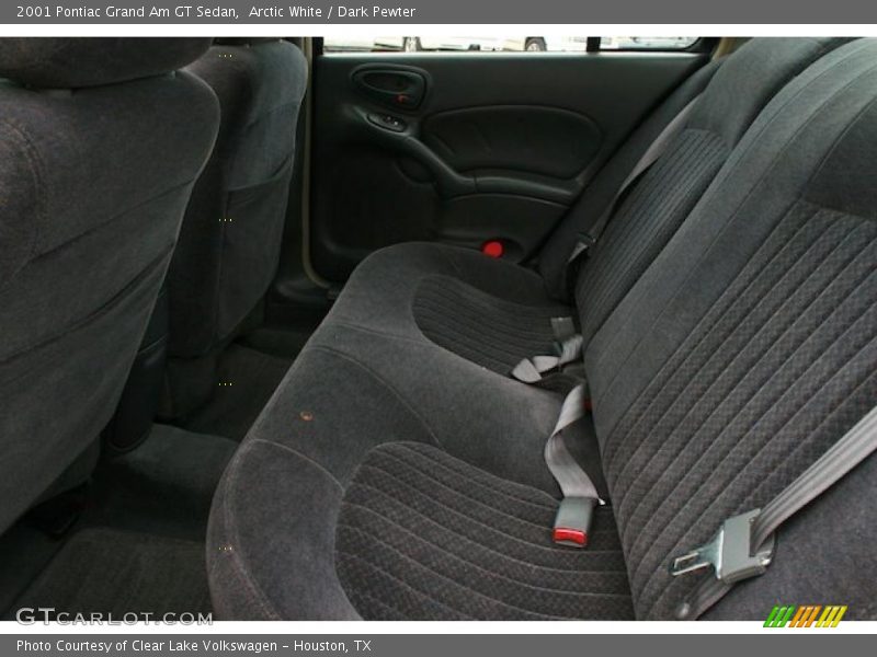 Arctic White / Dark Pewter 2001 Pontiac Grand Am GT Sedan