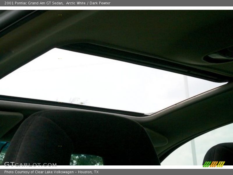 Arctic White / Dark Pewter 2001 Pontiac Grand Am GT Sedan