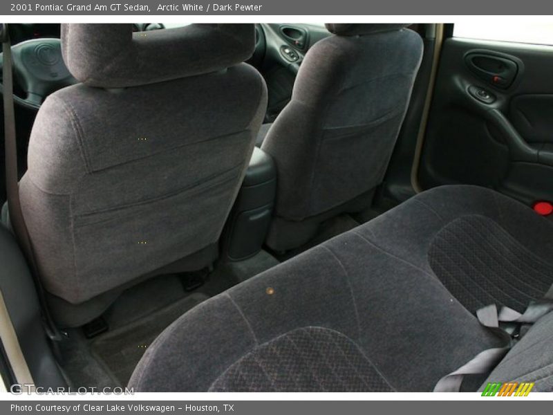 Arctic White / Dark Pewter 2001 Pontiac Grand Am GT Sedan