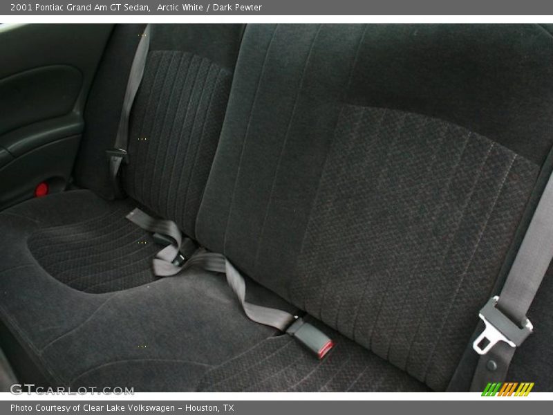 Arctic White / Dark Pewter 2001 Pontiac Grand Am GT Sedan