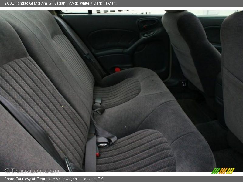 Arctic White / Dark Pewter 2001 Pontiac Grand Am GT Sedan