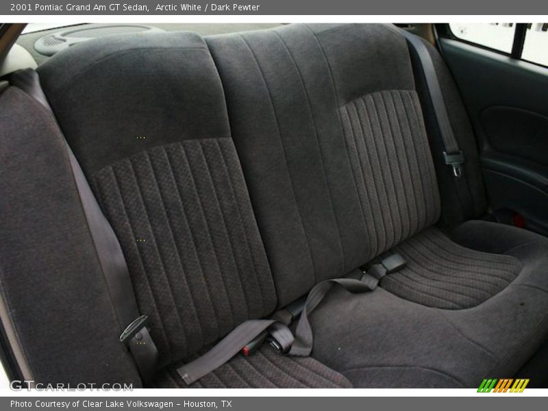 Arctic White / Dark Pewter 2001 Pontiac Grand Am GT Sedan