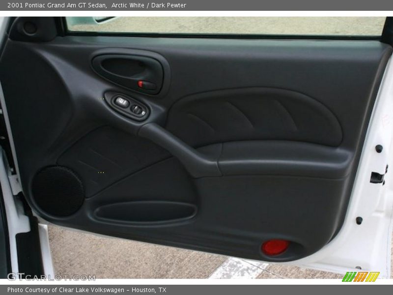 Arctic White / Dark Pewter 2001 Pontiac Grand Am GT Sedan