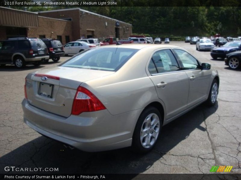 Smokestone Metallic / Medium Light Stone 2010 Ford Fusion SE