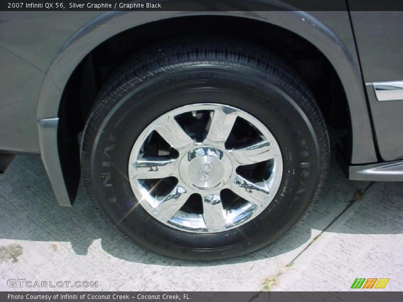 Silver Graphite / Graphite Black 2007 Infiniti QX 56