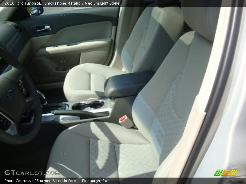 Smokestone Metallic / Medium Light Stone 2010 Ford Fusion SE