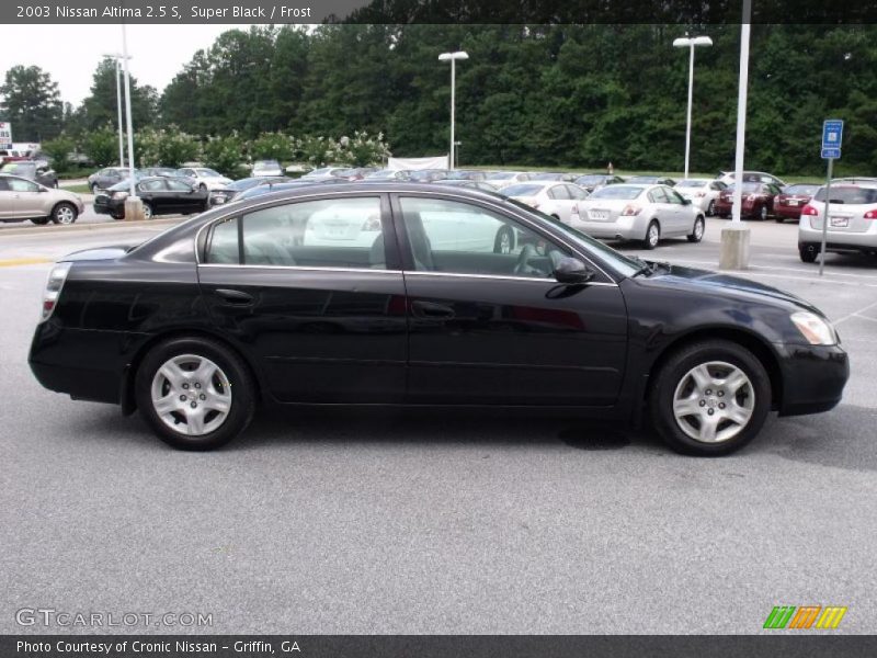 Super Black / Frost 2003 Nissan Altima 2.5 S