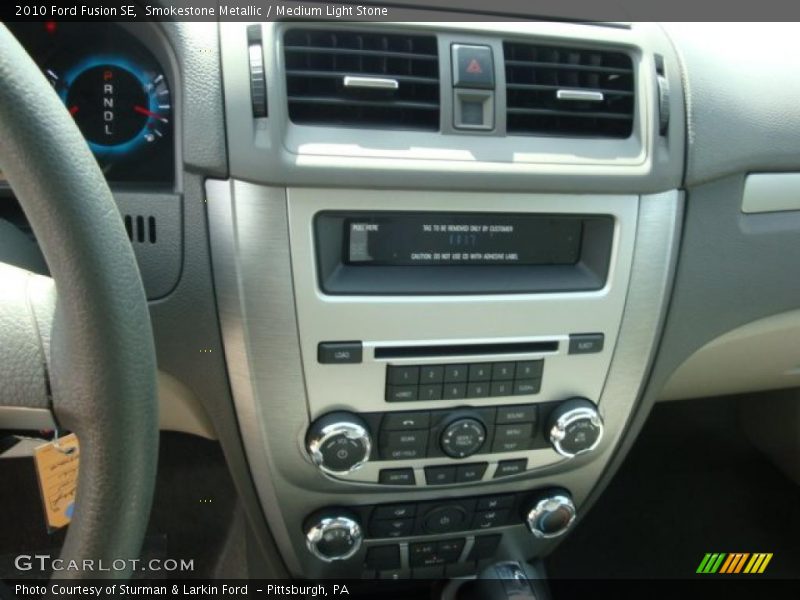 Smokestone Metallic / Medium Light Stone 2010 Ford Fusion SE