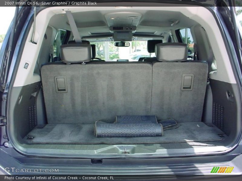 Silver Graphite / Graphite Black 2007 Infiniti QX 56