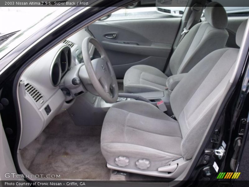 Super Black / Frost 2003 Nissan Altima 2.5 S