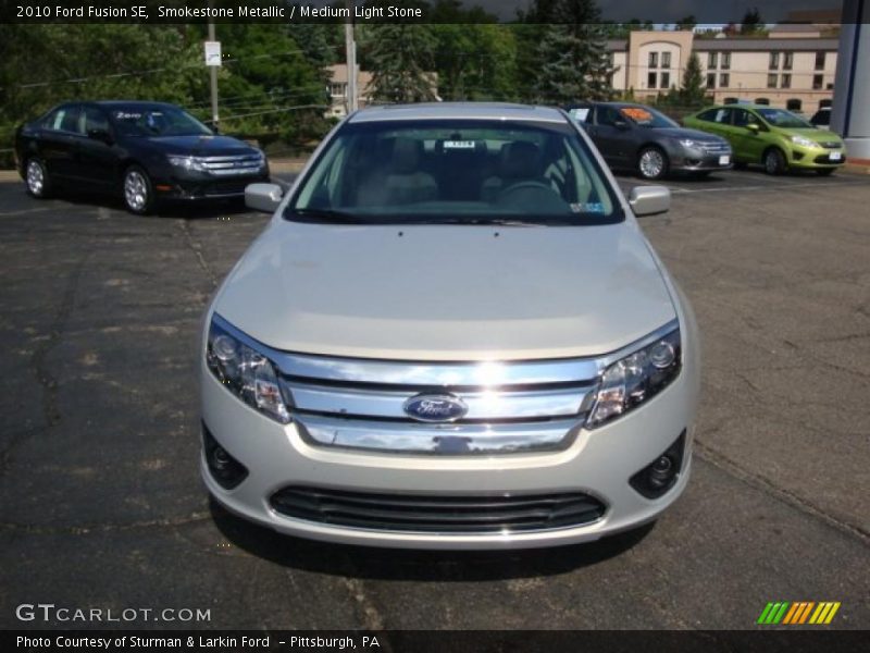 Smokestone Metallic / Medium Light Stone 2010 Ford Fusion SE