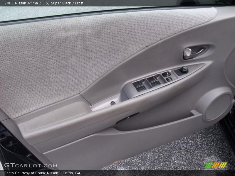 Super Black / Frost 2003 Nissan Altima 2.5 S