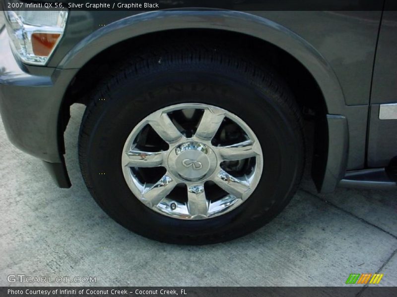 Silver Graphite / Graphite Black 2007 Infiniti QX 56