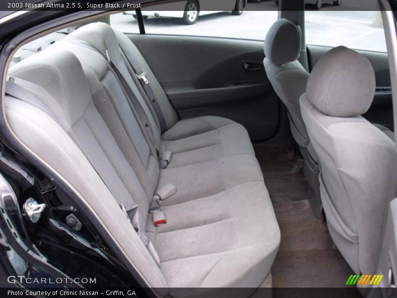 Super Black / Frost 2003 Nissan Altima 2.5 S