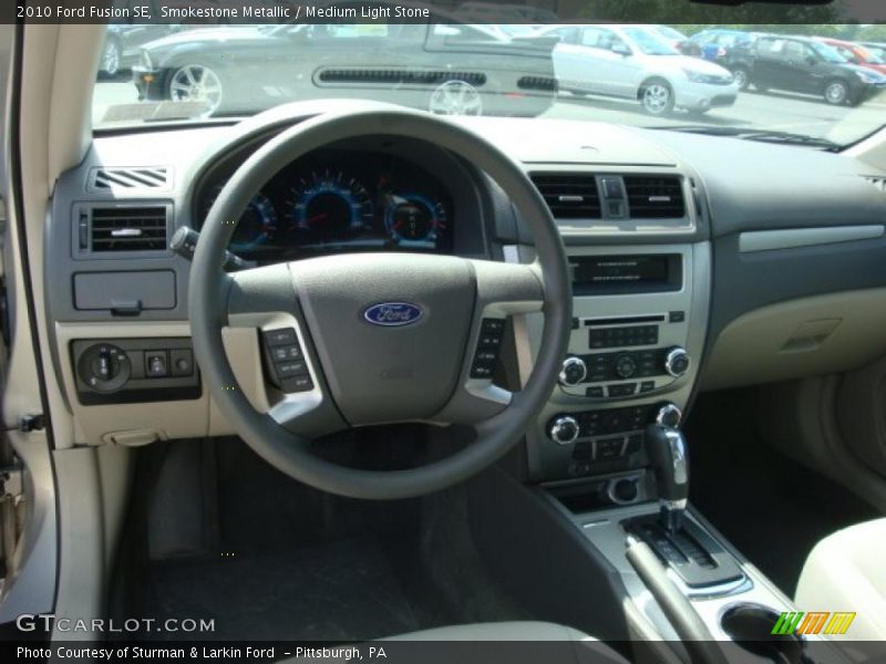 Smokestone Metallic / Medium Light Stone 2010 Ford Fusion SE