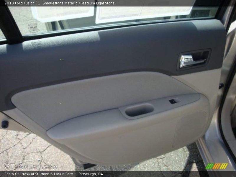 Smokestone Metallic / Medium Light Stone 2010 Ford Fusion SE