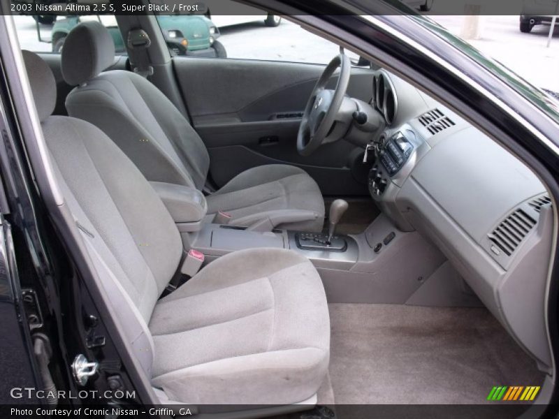 Super Black / Frost 2003 Nissan Altima 2.5 S