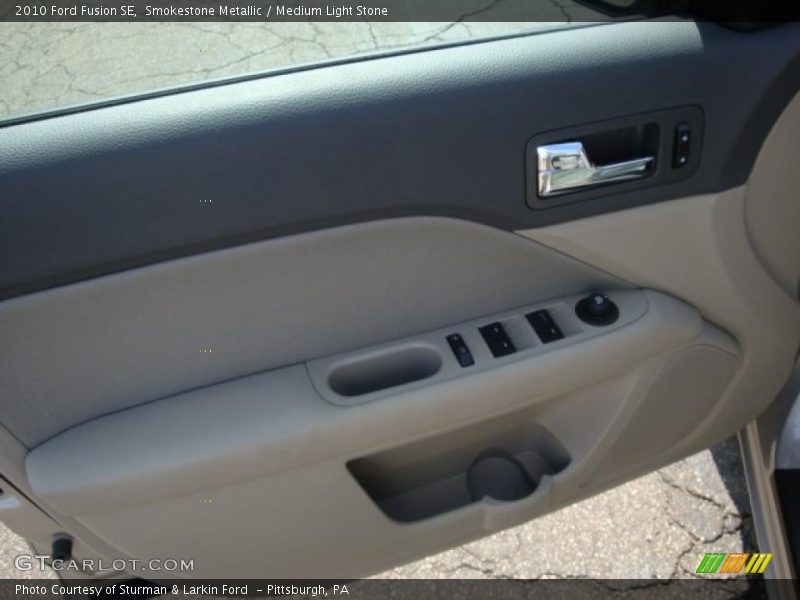 Smokestone Metallic / Medium Light Stone 2010 Ford Fusion SE