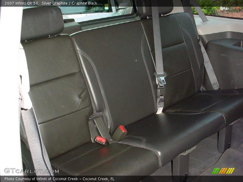 Silver Graphite / Graphite Black 2007 Infiniti QX 56